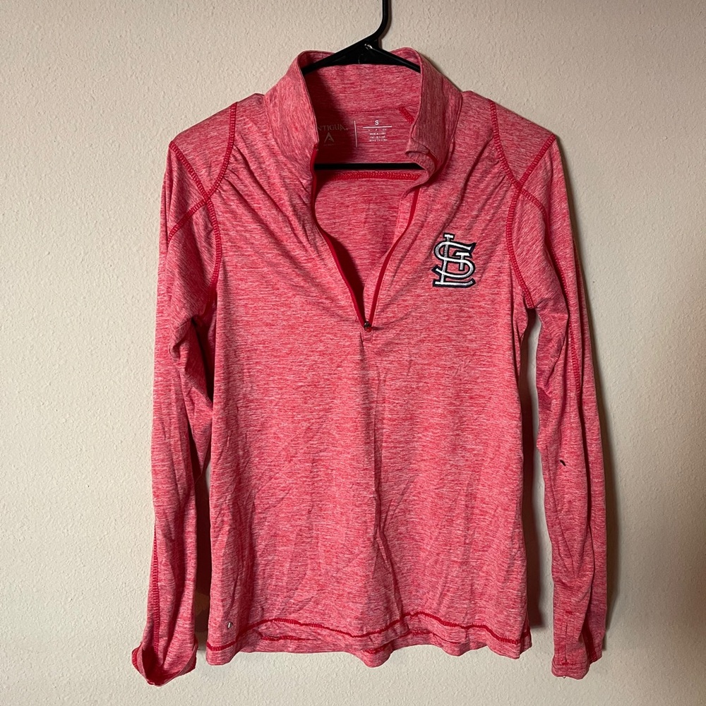 MLB Authentic St Louis Cardinals Antigua Pullover